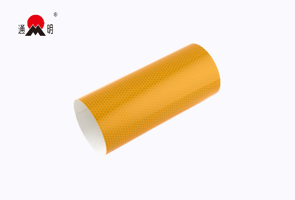 TM1800玻璃微珠型高强级反光膜-黄色