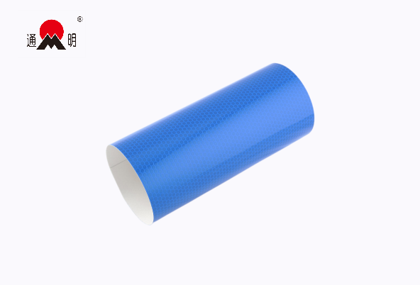 TM1800玻璃微珠型高强级反光膜-蓝色